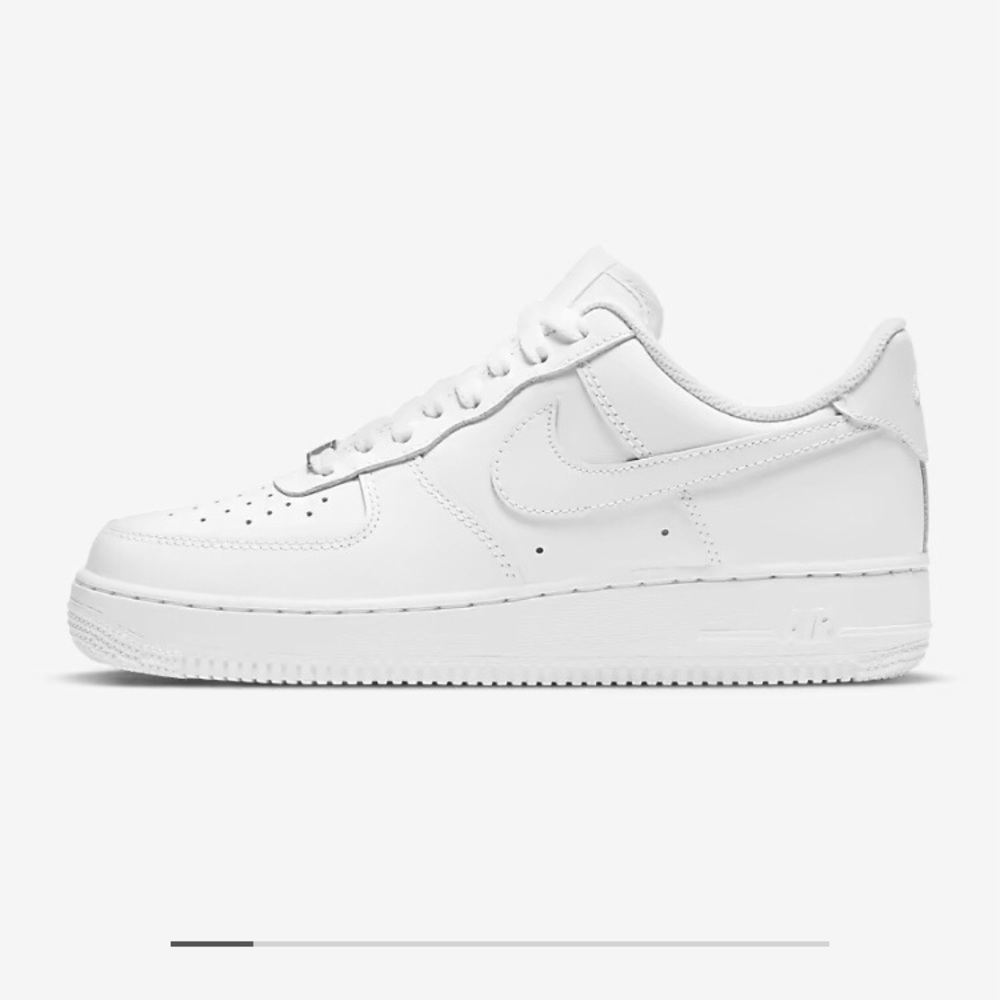 Women’s White Nike Air Forces 1’s